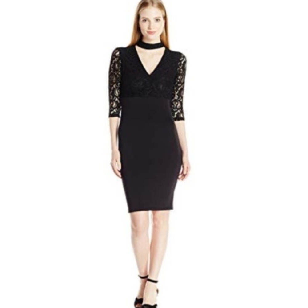 Beautiful black cocktail dress